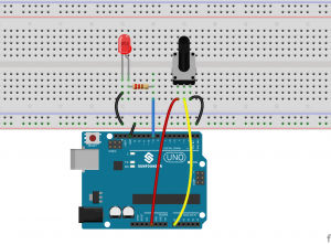 (五)arduino入门:通过电位器控制LED